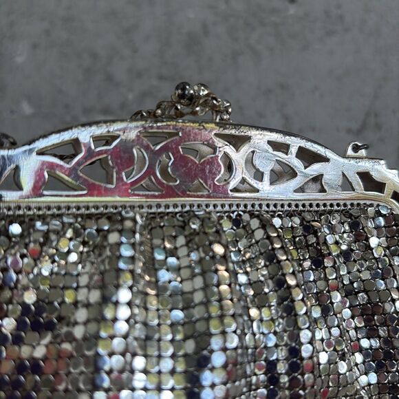 Whitening & Davis filigree, and mesh bag - Picture 4 of 7